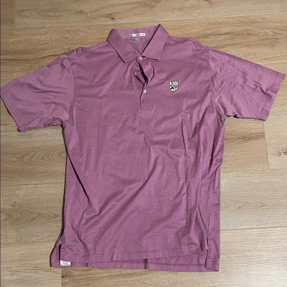 Peter MillarMen's Pinkish Purple Polo Shirt